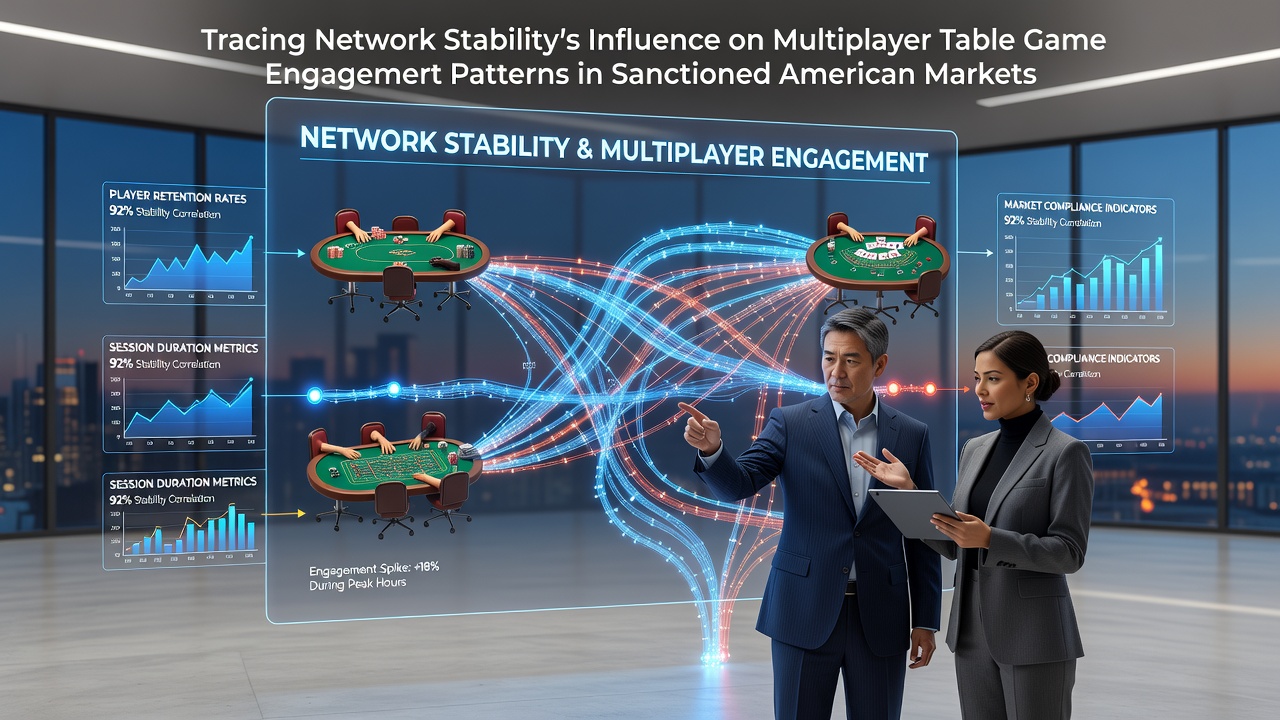 Network infrastructure supporting online multiplayer table games in regulated US markets